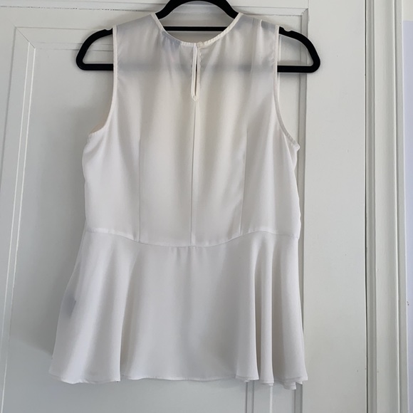 White peplum blouse - Picture 4 of 4